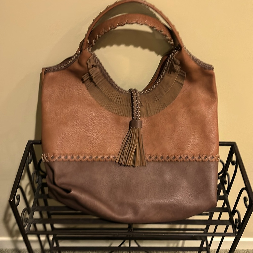 NWOT Large PVC Steven by Steve Madden tote bag